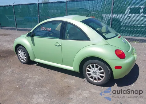 2004 Volkswagen New Beetle Gls 2.0L из США, поврежденный, VIN 3VWCK31C34M415802